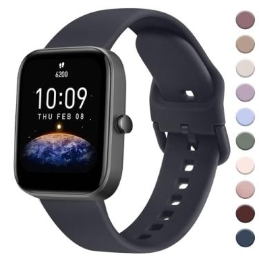 Imagem de AK Pulseira para Amazfit GTS 4 e GTS 2 Ministerspre közep rendeletealleli/GTR mini, pulseira esporte macia de 20 mm para Amazfit Bip 3 e Bip U Pro/para Bip