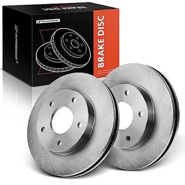 Imagem de A-Premium Rotores de freio a disco ventilados frontais de 10,75 polegadas (273 mm) compatíveis com modelos selecionados Chevy, GMC, Oldsmobile e Isuzu - Blazer/Jimmy 98-05, S10/Sonoma 98-04, Hombre