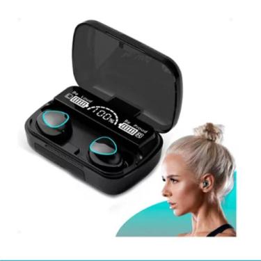 Imagem de Fone de ouvido bluetooth - Ideal para Academia e Corridas - Carrega Ce