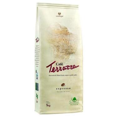 Imagem de 5 kilos café terrazza espresso grãos