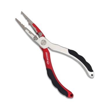 Imagem de Alicate De Pesca Multiuso Alumínio Jignesis Fap-052 Vermelho