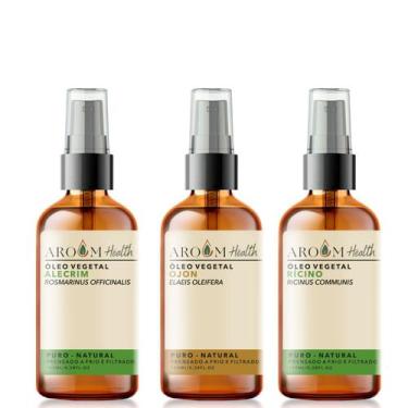 Imagem de Kit Terapia Capilar Premium - Óleos vegetais Alecrim, Ojon e Rícino ( 