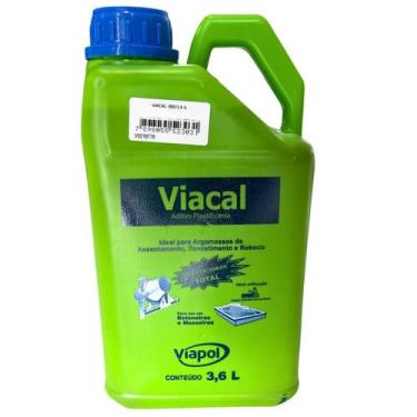 Imagem de Viacal Aditivo Plastificante para Argamassas 3,6L Viapol 