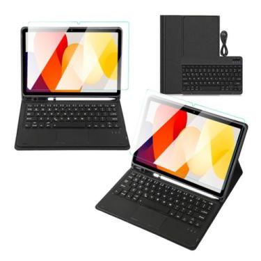 Imagem de Capa Teclado Trackpad Para Tablet Redmi Pad Se + Película - Star Capas