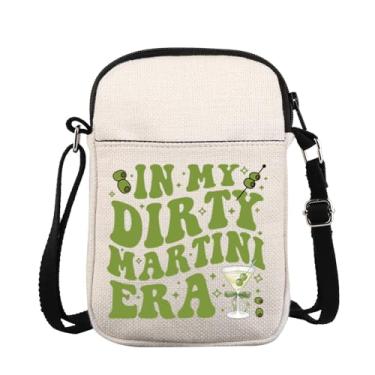 Imagem de JXGZSO Bolsa transversal Dirty Martini Gift In My Dirty Martini Era, presente para amantes de Martini, Dirty Cb