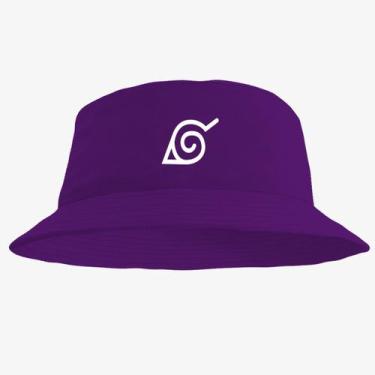 Imagem de Chapéu Bucket Hat Estampado Desenho - MP Moda Masculina, Único, Roxo