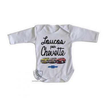 Imagem de body nenê criança roupa bebê manga longa Loucos por Chevette - Empório