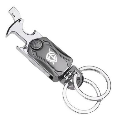 Imagem de Chaveiro Mosquetão Metal Escudo Da Fé Religioso - Luxo X - KEYCHAIN