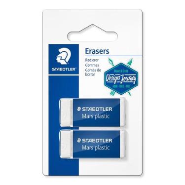 Imagem de Kit com 1 e 2 Borrachas Staedtler Mars Plastic, Com 02