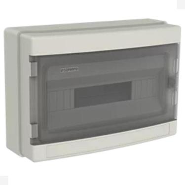 Imagem de Quadro de Distribuição IP65 Para 12, 18 e 24 Disjuntores - Soprano