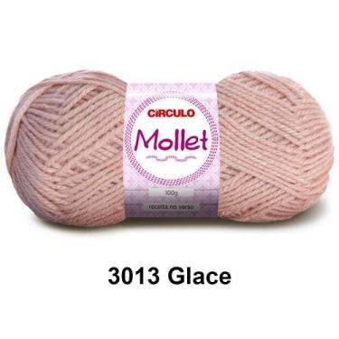 Imagem de Lã Fio Mollet Círculo 100g 200m Novelo - Tricô e Crochê 1/2, 3013 - Gl