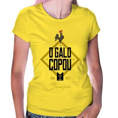 Imagem de Baby Look O Galo Copou! - Foca na Moda, Amarelo, P