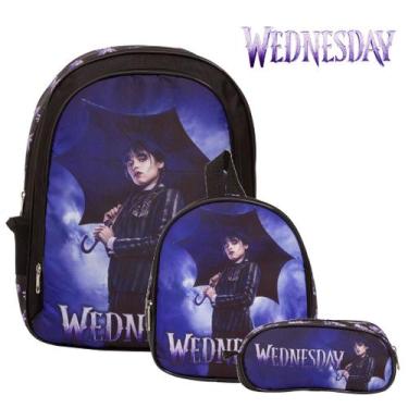 Imagem de Mochila Infantil Feminina Wandinha Costas Envio Imediato - TOYS 2U