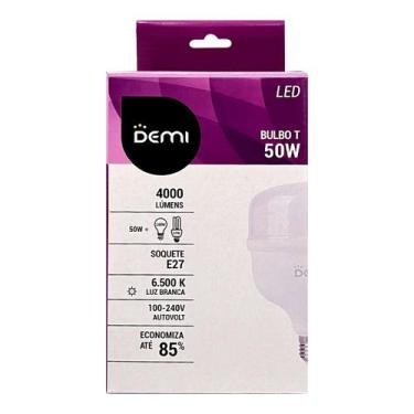 Imagem de Lâmpada de Led Bulbo 50W 6500K E27 Autovolt - DEMI - 75059