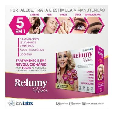 Imagem de Relumy Hair 12,6g 30 Comprimidos - IDNLabs