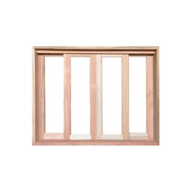 Imagem de Vitro Correr Madeira Eucalipto 1,00x1,60 Cx14cm -