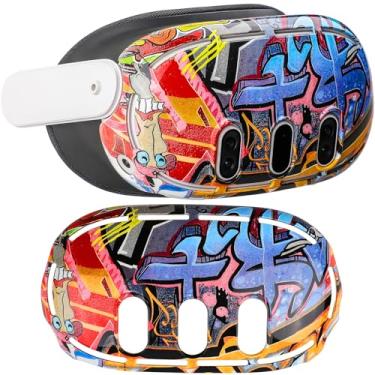 Imagem de MIOKAU Hard Shell Protector Case Cover for Meta Quest 3,VR Headset Protector for Oculus Quest 3,Accessories for Quest 3 (Colorful)