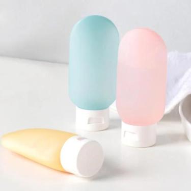 Imagem de Frascos Shampoo, Creme e Sabonete 60ml  03 Peças - plus