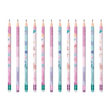 Imagem de Lápis Preto Grafite HB Com Borracha Leo&Leo Estampado Divertido Decora