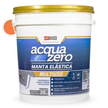 Imagem de Manta Elástica Impermeabilizante Acrílica Acqua Zero 20KG Cerâmica Tel