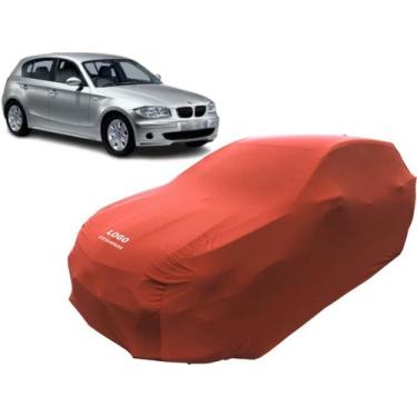 Imagem de Capa Protetora De Tecido Para Carro Hatch Bmw 130i - Mz, Vermelha