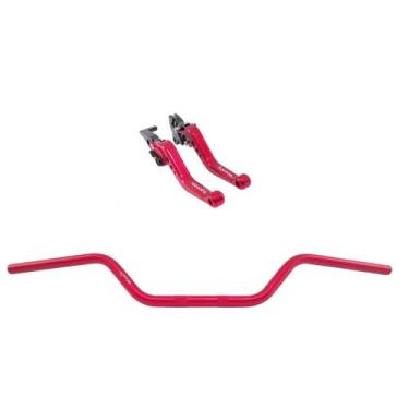 Imagem de Kit Manete Guidão Esportivo Xt660 Xt 225 Tdm225 Dt 200 Todas - Stark R