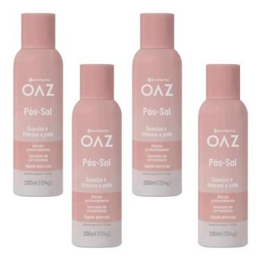 Imagem de Kit Pós-Sol OAZ Aerossol Com 4 Unidades De 200ml Cada - EUROFARMA