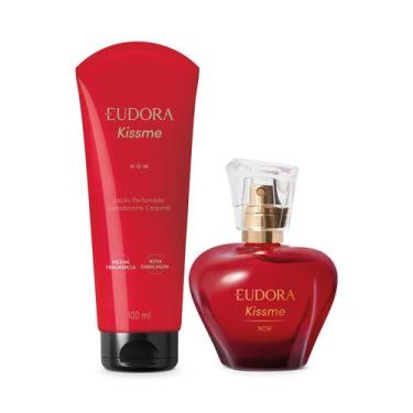 Imagem de Eudora Kit Kiss Me Now: Desodorante Colônia 50ml + Loção Perfumada Cor