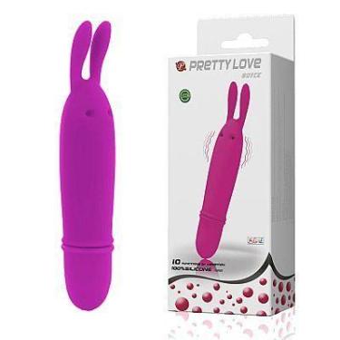 Imagem de Vibrador Estimulador Para Ponto G e Clitóris Mini Orelhas Com 10 Modos