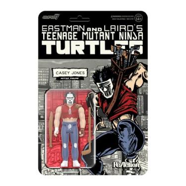 Imagem de Super7 Teenage Mutant Ninja Turtles Casey Jones (Comic Color) - 3.75" TMNT Action Figure with Accessories Classic Cartoon Collectibles