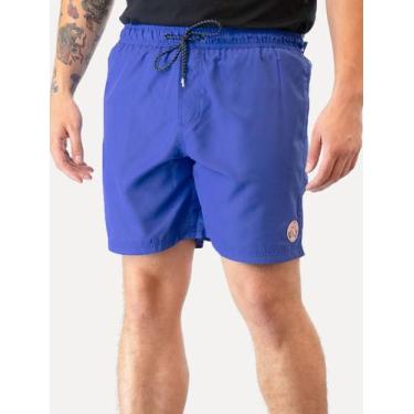 Imagem de Short Original Penguin Masculino D'Água Basic Patch Azul Cobalto, XGG