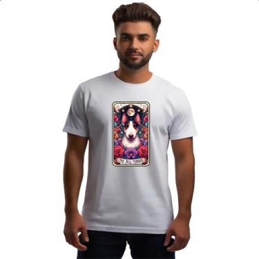 Imagem de Camiseta Unissex Taro cachorro Bull Terrier - Alearts, G