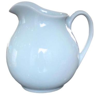 Imagem de Jarra Tradicional 1,4L - Leiteira, Sucos e Bebidas - Porcelana Branca 