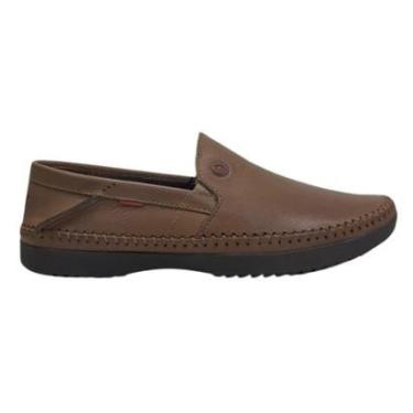 Imagem de Sapatilha Masculina Couro Logan Napoli Havana Freeway-Masculino