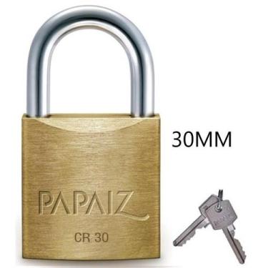 Imagem de Cadeado de latão maciço - papaiz - linha classica - cr30