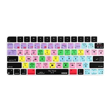 Imagem de XSKN Capa de silicone para teclado Shortcuts and Languages Series para Apple lançado em 2021 iMac M1 Chip Magic Keyboard com Touch ID A2449 com teclado A2450 com chave de bloqueio (versão dos EUA