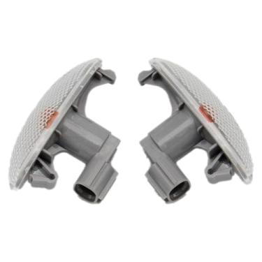 Imagem de AISELAN 2 lâmpadas de seta lateral, luz de para-lama, marcador lateral, compatível com Camry Corolla Yaris 81730-02090