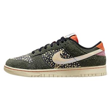 Imagem de Nike Dunk Low SE Gone Fishing Rainbow Trout Tênis masculino tamanho 42, Sequóia/laranja de segurança/baga do deserto/alabastro, 12.5