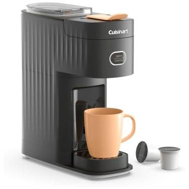 Imagem de Maquina de Café de Dose Única com Desligamento Automático, 110V, Cuisinart Soho SS-7BK, Preta