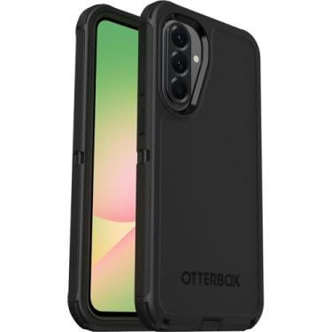 Imagem de OtterBox Capa Samsung Galaxy A56 5G Defender Series - preta, robusta e durável, com proteção de porta (enviada em polybag)