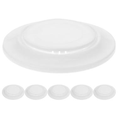 Imagem de jojofuny 6 Peças De Tampa Decorativa Para Furo De Ar Condicionado Com Placa De Cobertura Para Furo De Parede De Design De Interiores Fácil Instalação Durável E Estética Para Decoração De