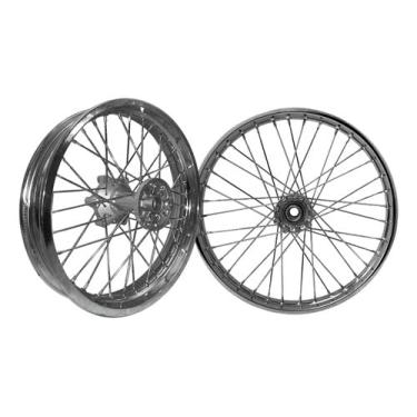 Imagem de Par Rodas Aro Jante Xtz 250 Lander Tenere 250 Com Raio 4mm