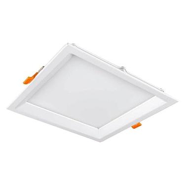 Imagem de Plafon de Embutir Branco Low Frame 16,5cm LED 18W 4000K Bivolt DLD018N Bella