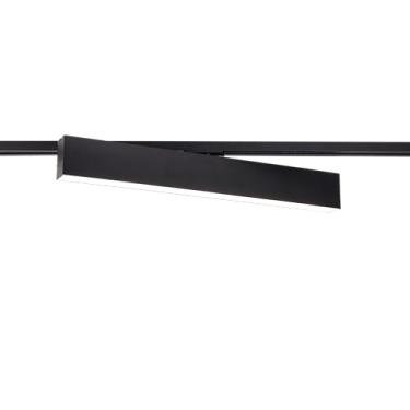 Imagem de PLAFON PARA TRILHO NEO BAR PRETO (C)58CM (L)4CM (A)7.5CM 1X20W 4000K 1600LM