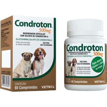 Imagem de Condroton 60 Comprimidos Vetnil - 500 mg