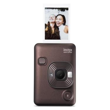 Imagem de Fujifilm Câmera instantânea híbrida Mini LIPLAY INSTAX – Bronze profundo