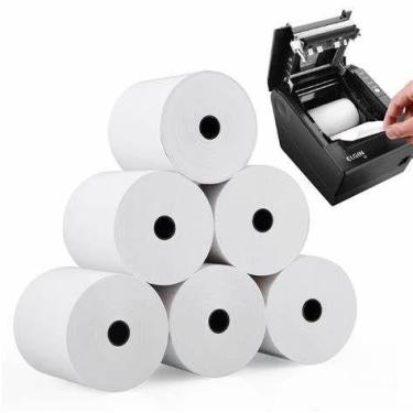 Imagem de Refil para cupom fiscal nfce bobina termica 80 * 40 jetway elgin tanca