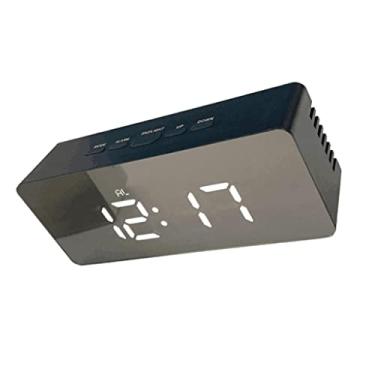 Imagem de Despertador Digital Eletrônico com Visor de Temperatura 12H / 24H