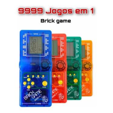 Imagem de Mini Game Portátil Classic Multijogos Retrô Cores Sortidas 9999 Jogos 