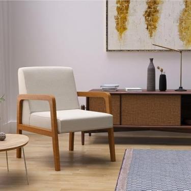 Imagem de Poltrona Ottawa Linho Cru